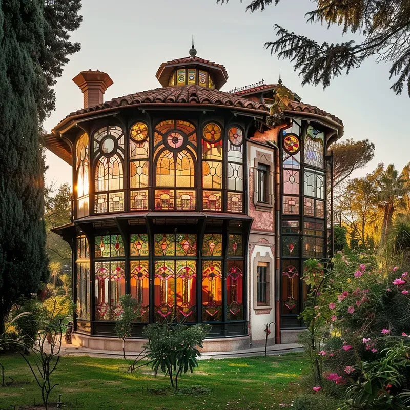 Stained Glass Buildings