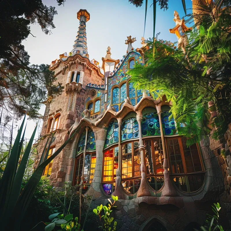 Stained Glass Buildings