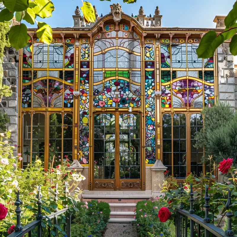 Stained Glass Buildings