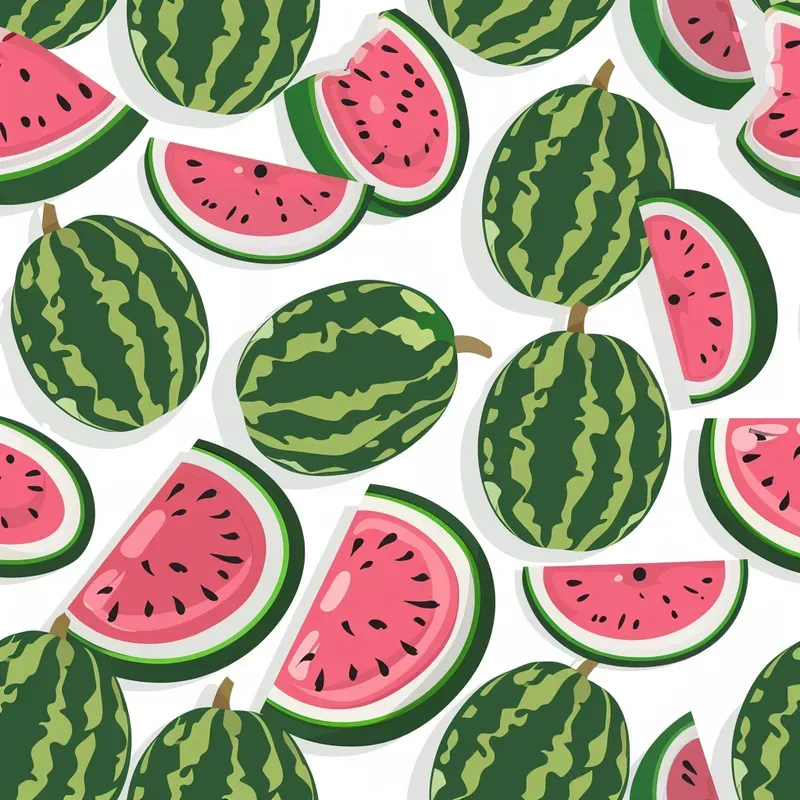 Seamless Fruit Patterns