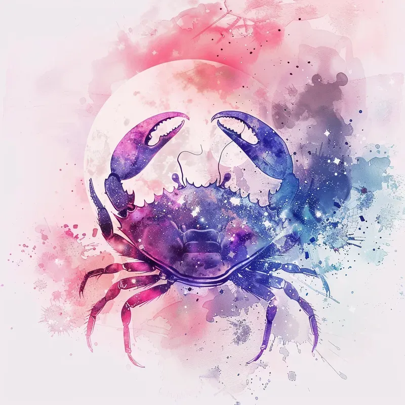 Watercolour Zodiac Signs