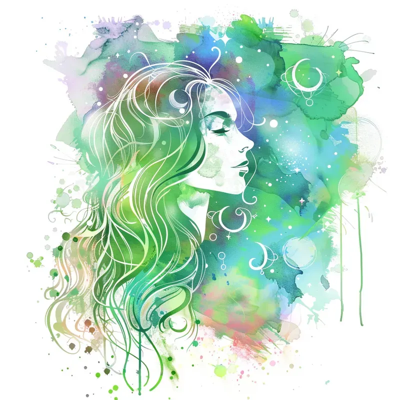 Watercolour Zodiac Signs