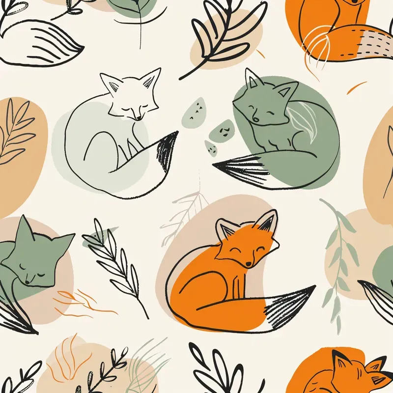 Seamless Boho Style Patterns