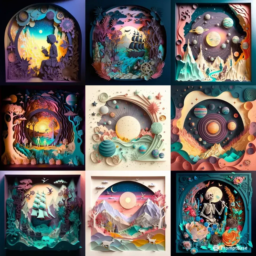 Paper Cut Crafts