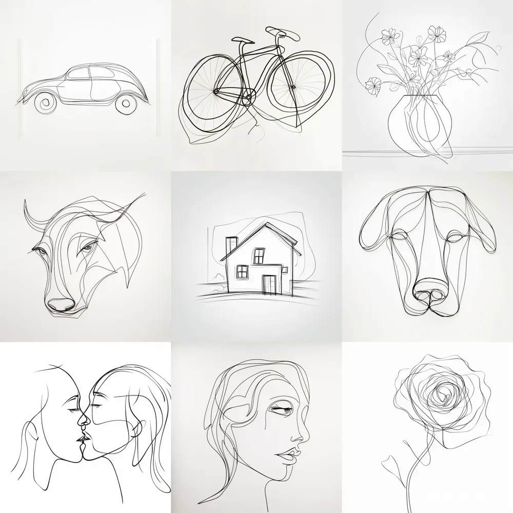 Single Line Art