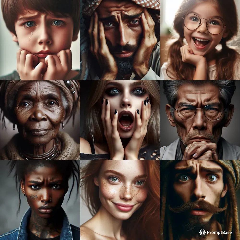 Real Face Focus Expressive HDs