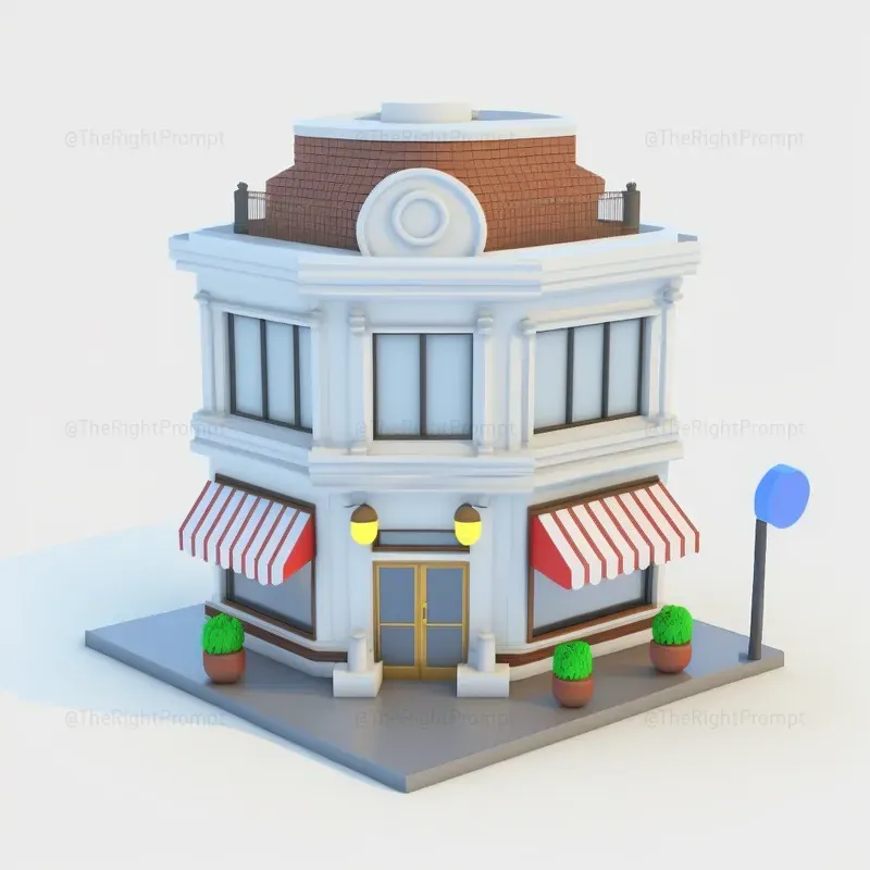 Video Game City Assets