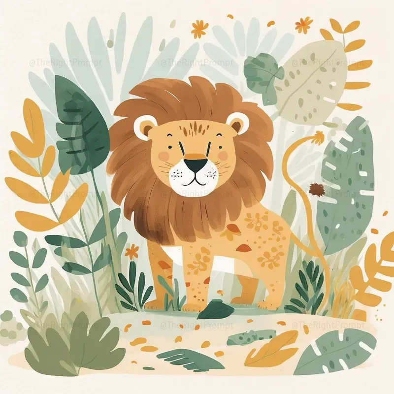 Children Jungle Book Illustrations