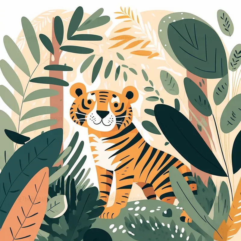 Children Jungle Book Illustrations