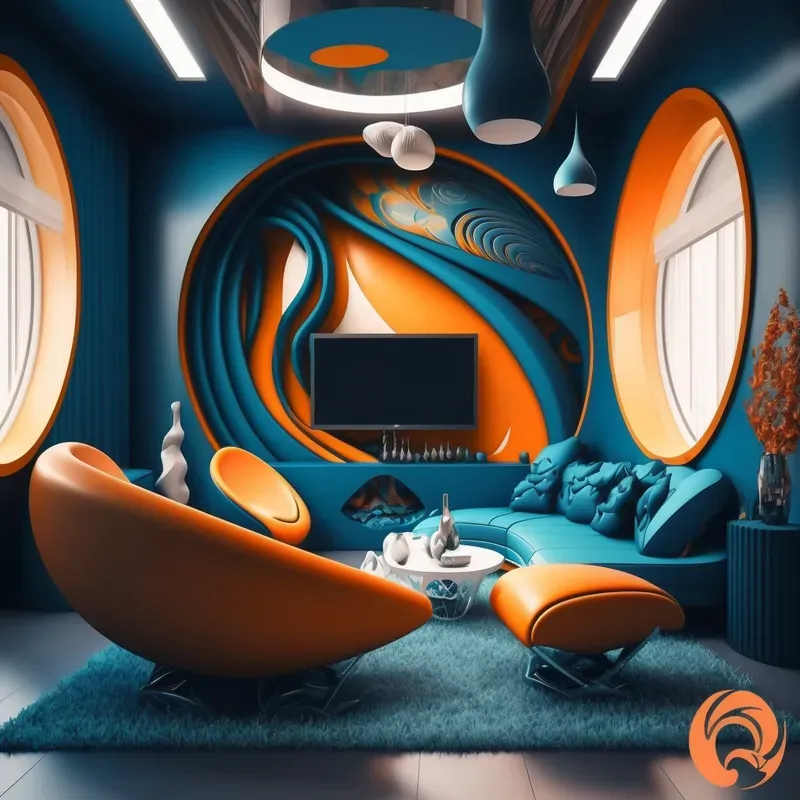 Futuristic Room Interiors Designs