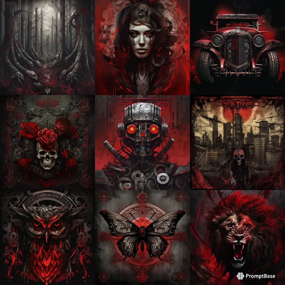 Heavy Metal Album Covers