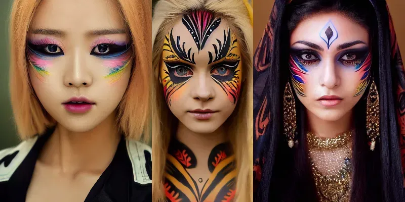 Face Painting Models generated by undefined