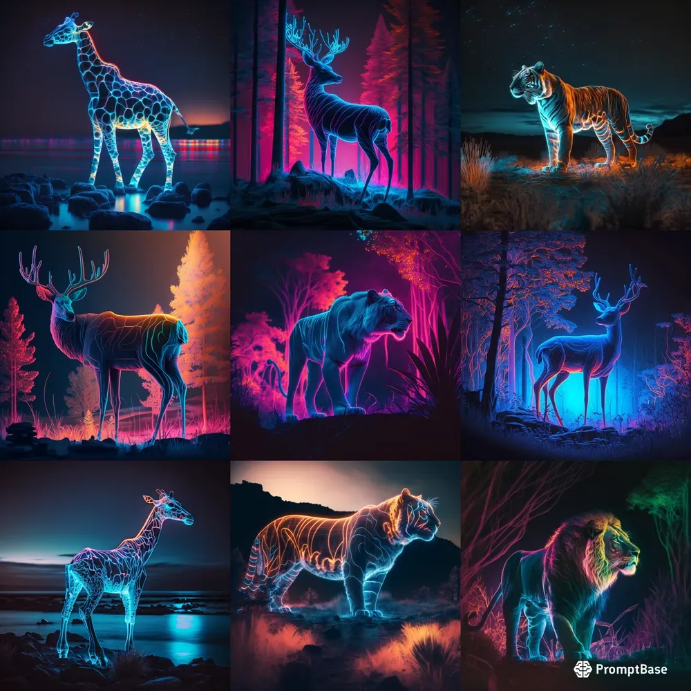 Neon Animals