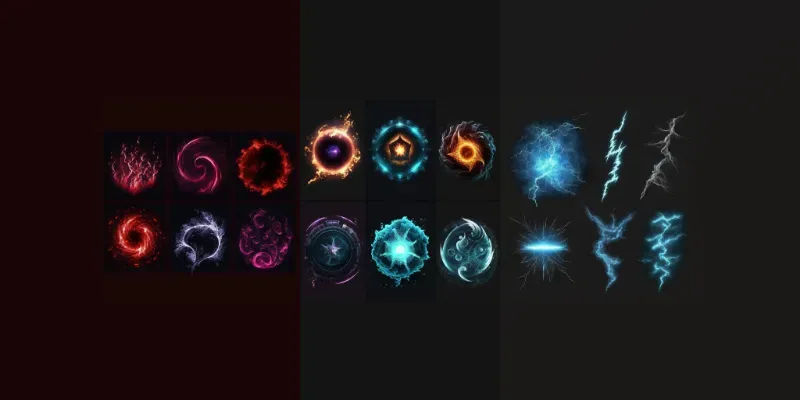 Magic Spell Icons For MMORPGs generated by undefined