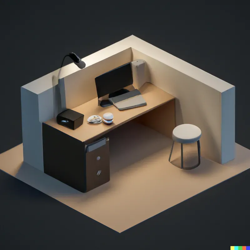 Clean Isometric Offices