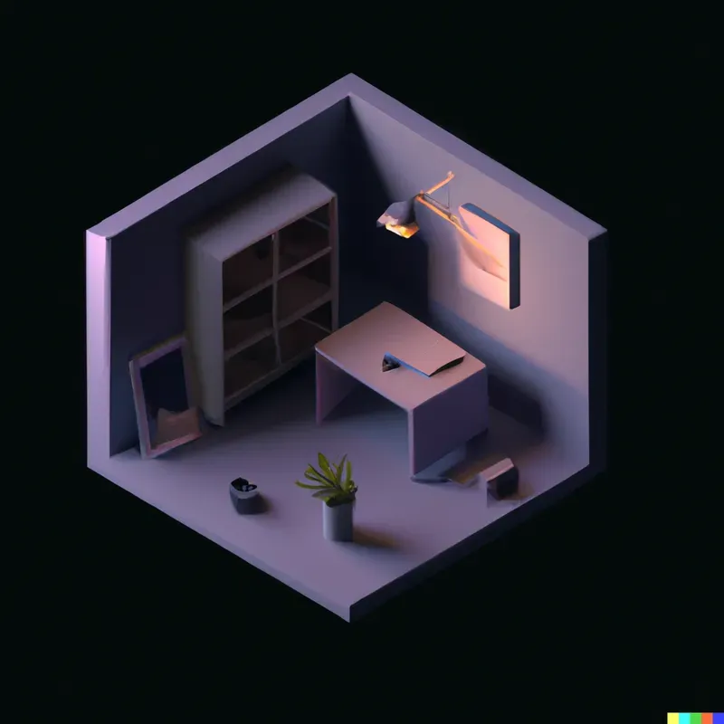 Clean Isometric Offices