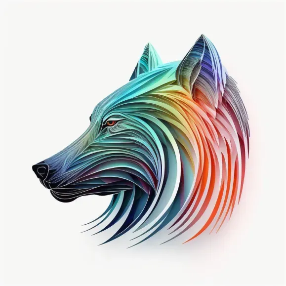 Abstract Chrome Logos