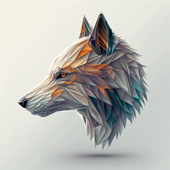 Abstract Chrome Logos