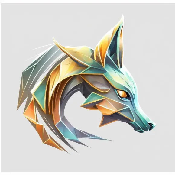 Abstract Chrome Logos
