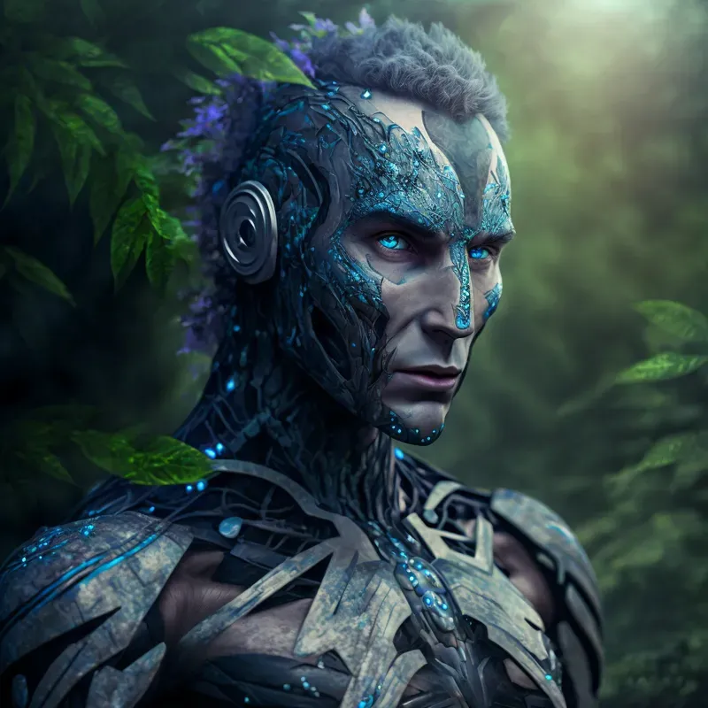 Futuristic Humanoid Avatars