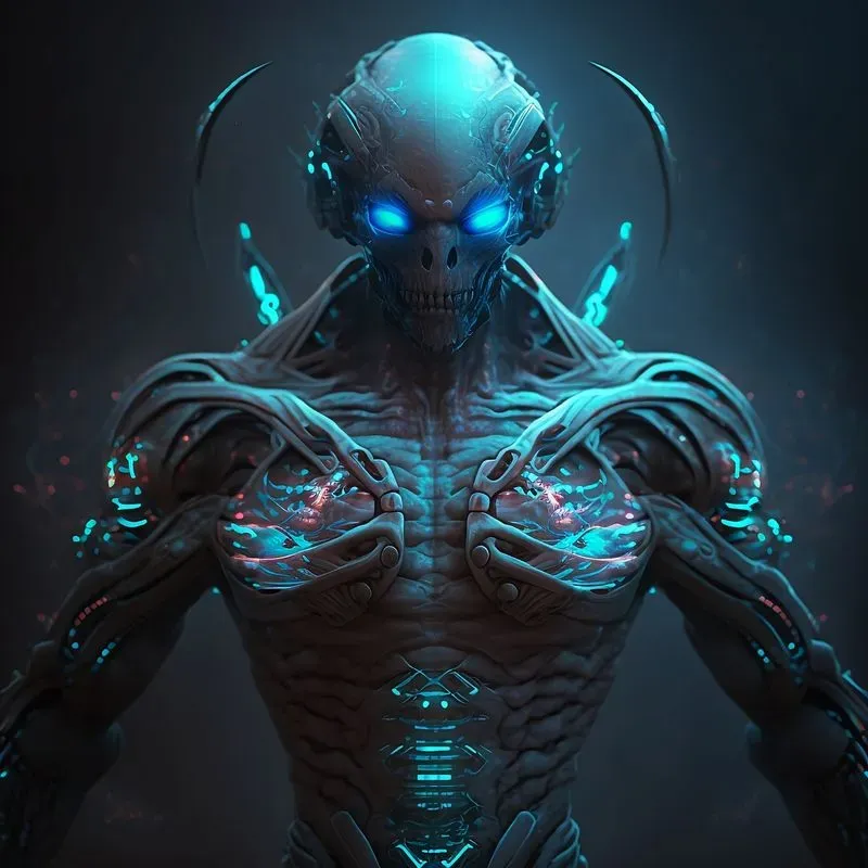 Futuristic Advanced Aliens
