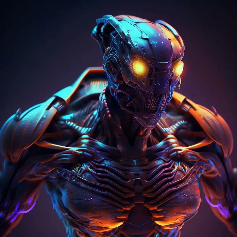 Futuristic Advanced Aliens