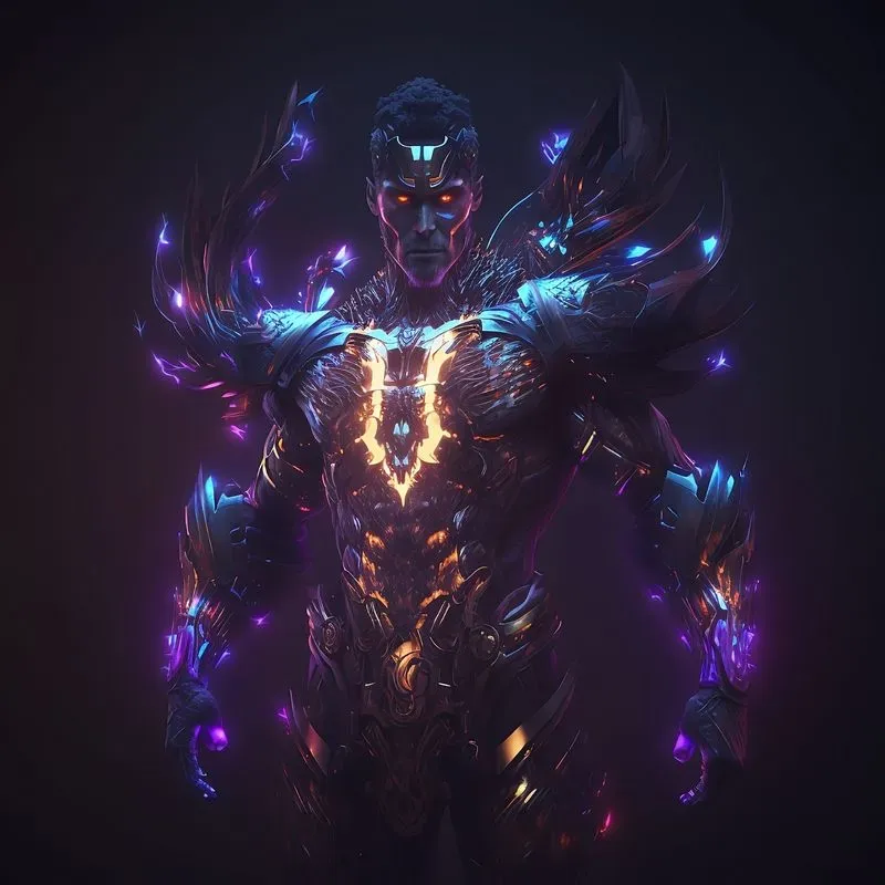 Futuristic Wizard Avatars