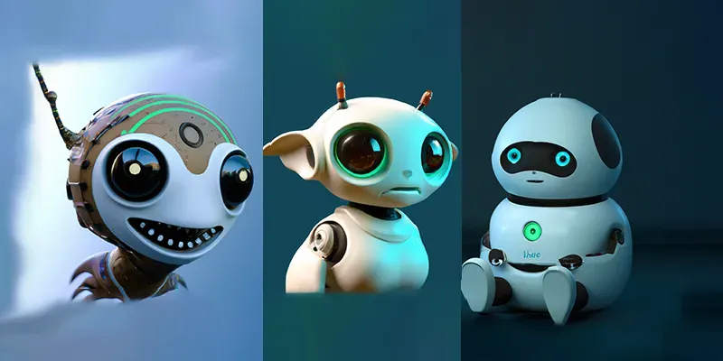 Cute Robots generated by undefined