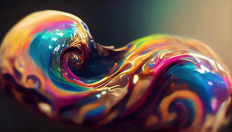Liquid Color Wallpaper