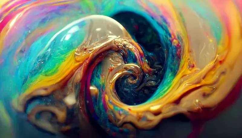 Liquid Color Wallpaper