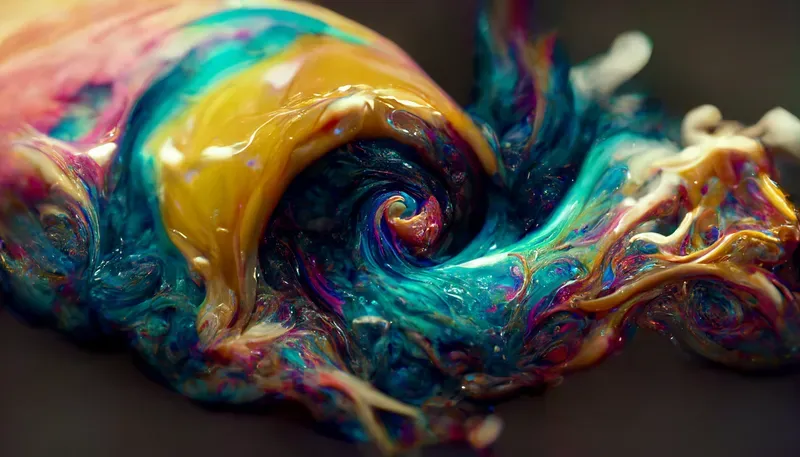 Liquid Color Wallpaper