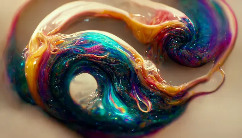 Liquid Color Wallpaper