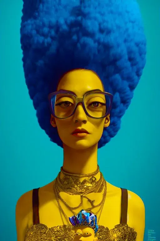 Insta-Haute Couture Portrait