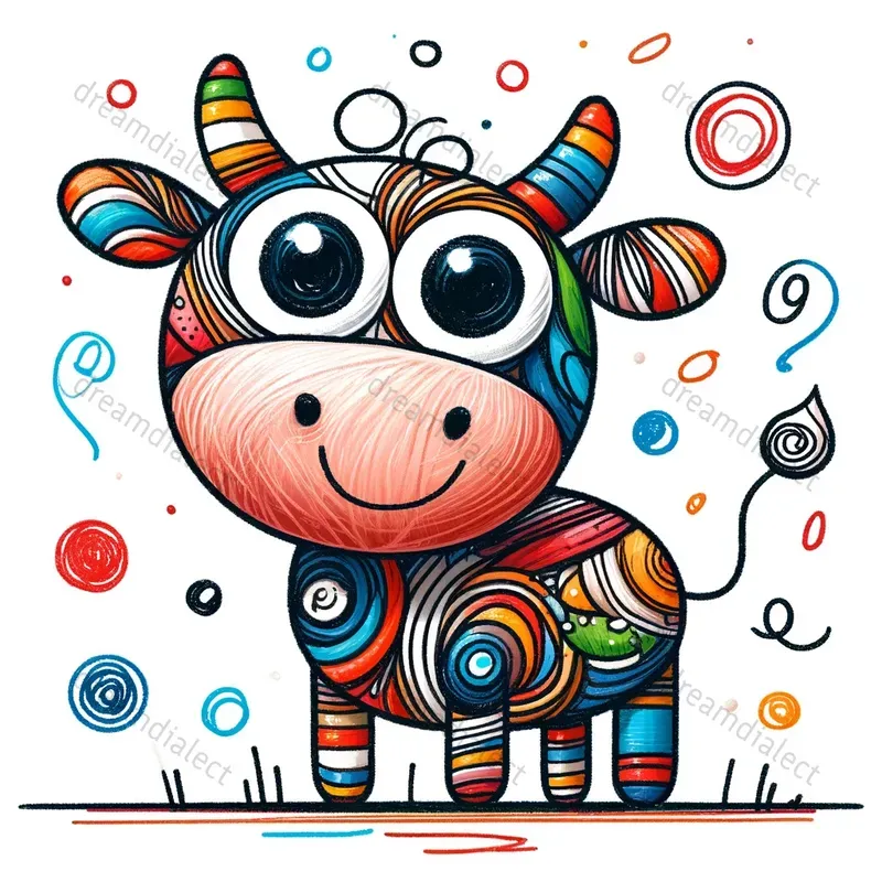 Whimsical Cartoon Animals