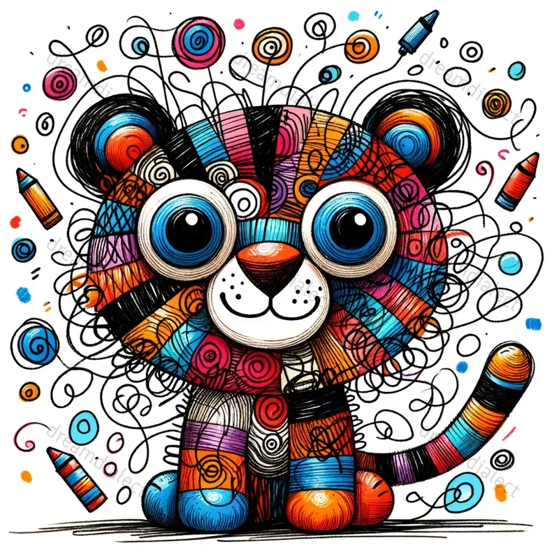 Whimsical Cartoon Animals