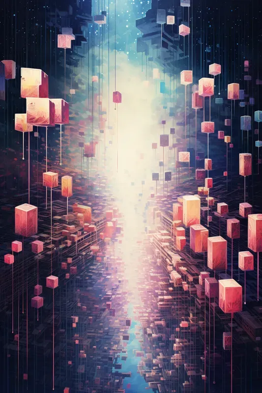 Pixel Dreamscape Surreal Scenes Reimagined