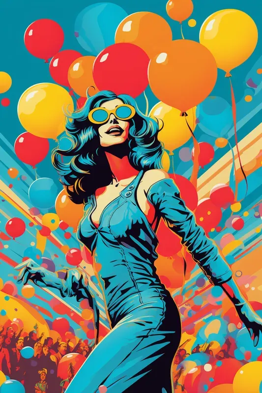 Titles Vibrant Expressions Pop Artinsts