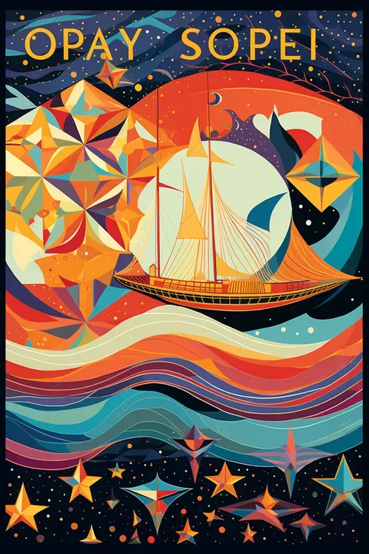 Titles Geometric Visions Pop Art With As