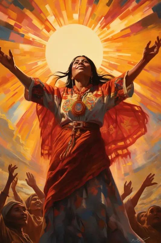 Festive Vibrance Illustration