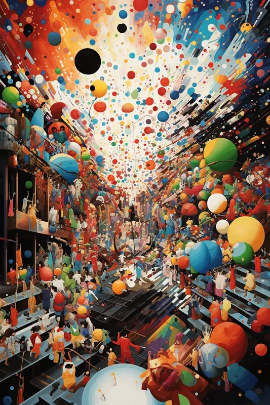 Festive Vibrance Illustration