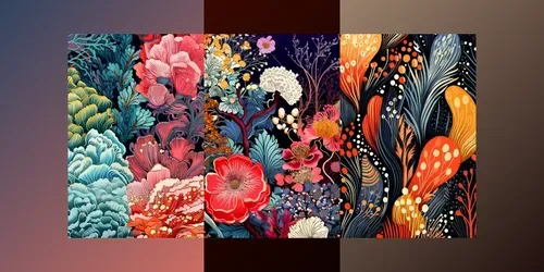 Organic Harmony Textiles generated by midjourney