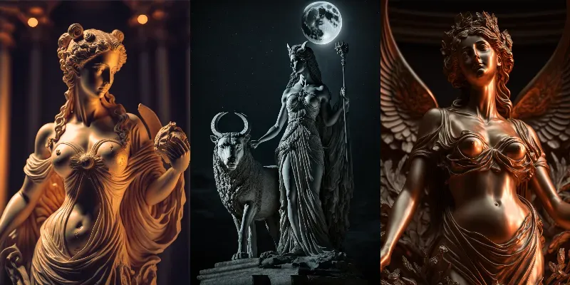Epic Realistic Statues generated by undefined