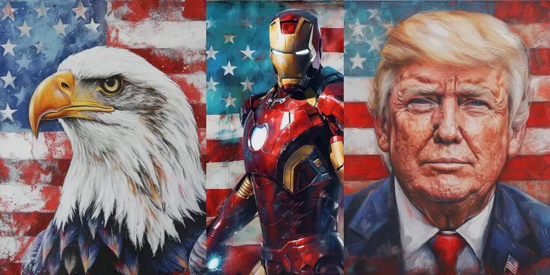 Use Patriotic Images generated by undefined