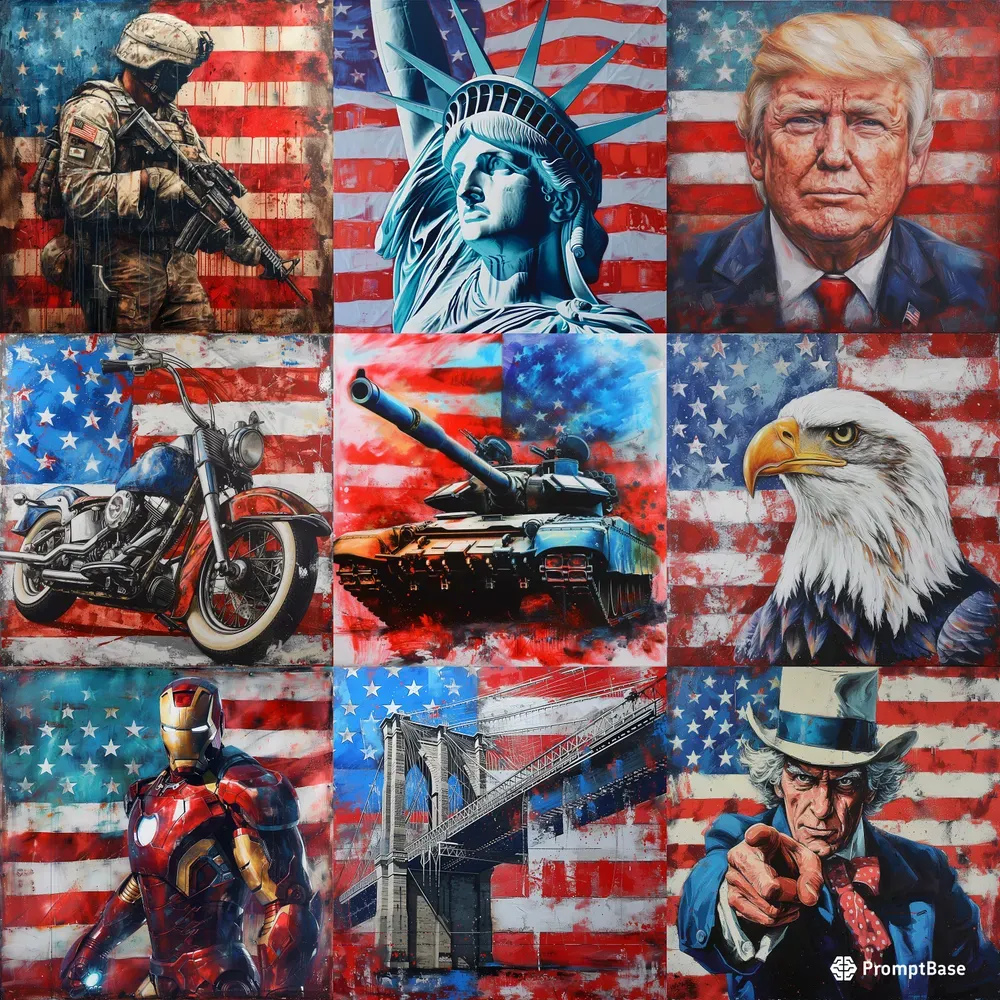 Use Patriotic Images