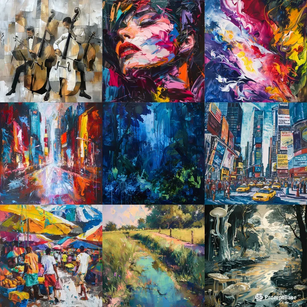 Vivid Canvas Art Creations
