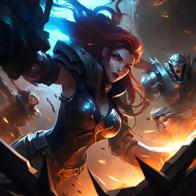 League Of Legends Character Splash Art