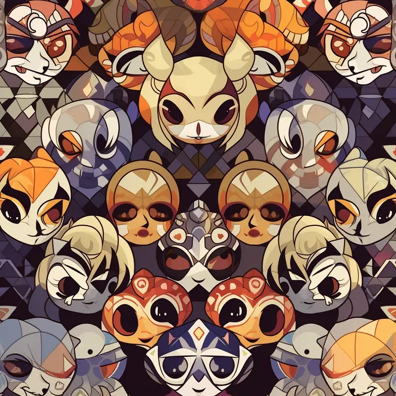Cute Mini Masks Patterns