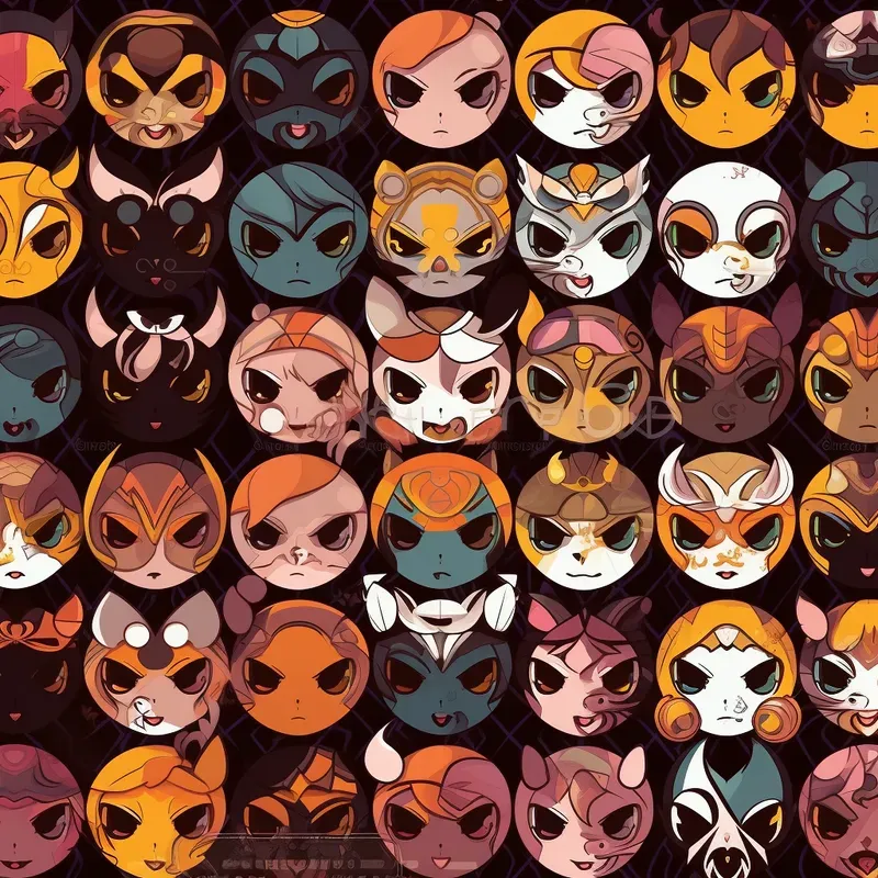Cute Mini Masks Patterns