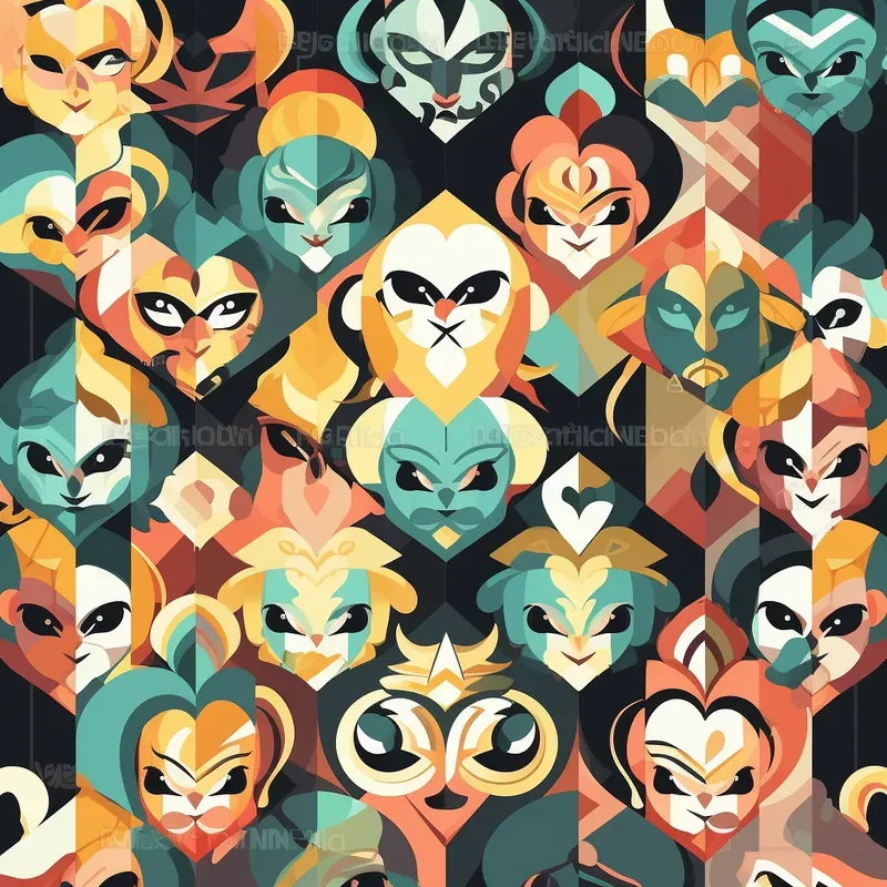 Cute Mini Masks Patterns