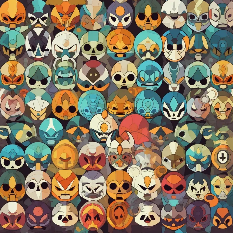 Cute Mini Masks Patterns
